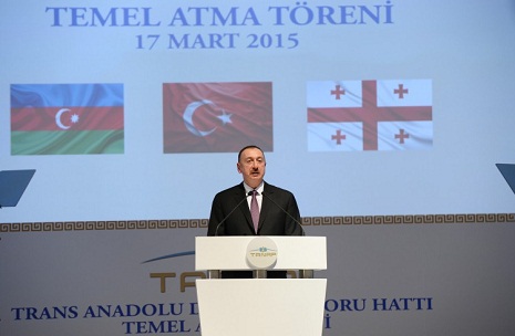 Azerbaijani, Turkish, Georgian presidents in groundbreaking ceremony for TANAP - PHOTOS, VIDEO